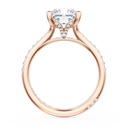 Princess Solitaire Engagement Ring