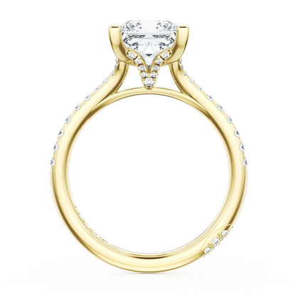 Princess Solitaire Engagement Ring