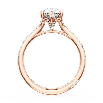Pear Solitaire Engagement Ring