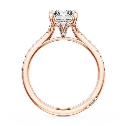 Radiant Solitaire Engagement Ring