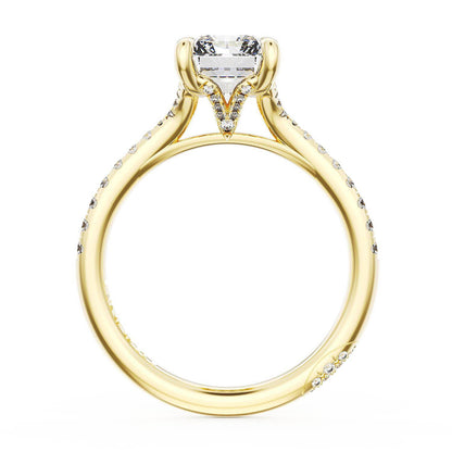 Radiant Solitaire Engagement Ring