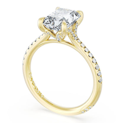 Radiant Solitaire Engagement Ring