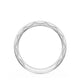French Pavé Diamond Wedding Band, 1.70mm