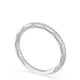 French Pavé Diamond Wedding Band, 1.70mm