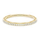 French Pavé Diamond Wedding Band, 1.70mm