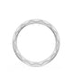 French Pavé Diamond Wedding Band, 1.70mm