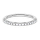 French Pavé Diamond Wedding Band, 2.0mm