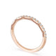 French Pavé Diamond Wedding Band, 2.0mm