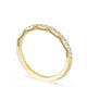 French Pavé Diamond Wedding Band, 2.0mm