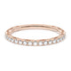 French Pavé Diamond Wedding Band, 2.0mm