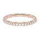 French Pavé Diamond Wedding Band, 2.0mm