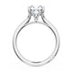 Cushion Solitaire Engagement Ring