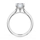 Emerald Solitaire Engagement Ring