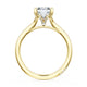 Emerald Solitaire Engagement Ring