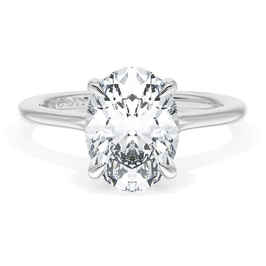 Oval Solitaire Engagement Ring