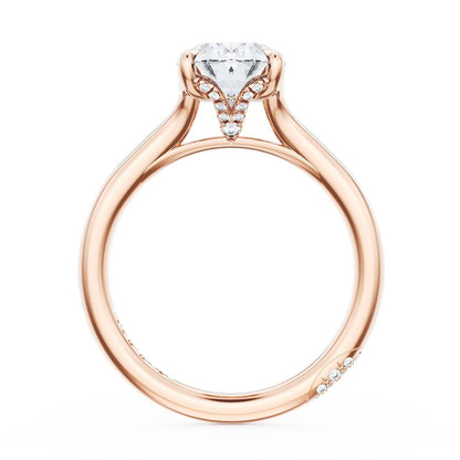 Oval Solitaire Engagement Ring