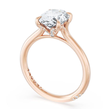 Oval Solitaire Engagement Ring