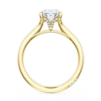 Oval Solitaire Engagement Ring