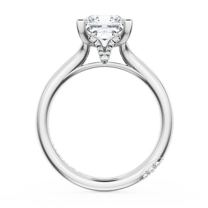 Princess Solitaire Engagement Ring
