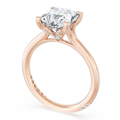 Princess Solitaire Engagement Ring