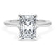 Radiant Solitaire Engagement Ring