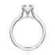 Radiant Solitaire Engagement Ring