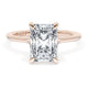 Radiant Solitaire Engagement Ring