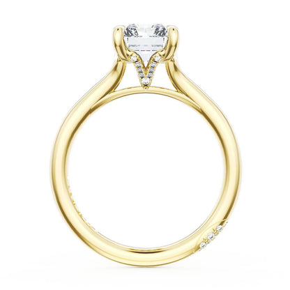 Radiant Solitaire Engagement Ring