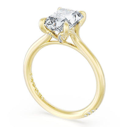 Radiant Solitaire Engagement Ring