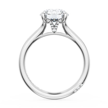 Round Solitaire Engagement Ring