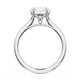 Round Solitaire Engagement Ring