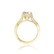 Tacori 18k Yellow Gold RoyalT Round Diamond Engagement Ring Setting (0.22 CTW)