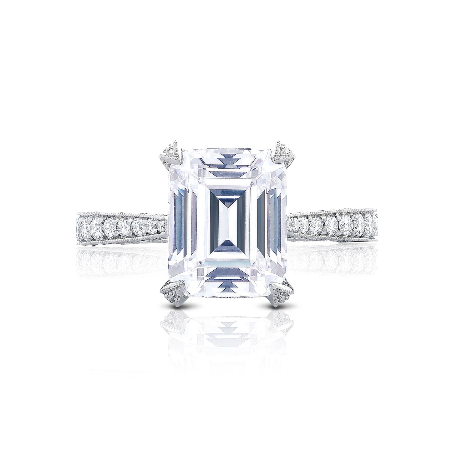 Tacori Platinum RoyalT Engagement Ring Setting (0.75 CTW)