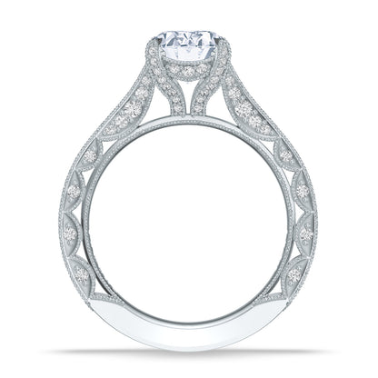 Oval Solitaire Engagement Ring