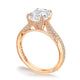 Emerald Solitaire Engagement Ring
