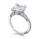 Princess Solitaire Engagement Ring