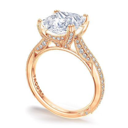 Princess Solitaire Engagement Ring