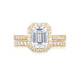 Tacori 18k Yellow Gold RoyalT Engagement Ring Setting (1 CTW)