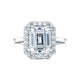 Tacori Platinum RoyalT Engagement Ring Setting (0.78 CTW)