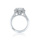 Tacori Platinum RoyalT Engagement Ring Setting (0.78 CTW)