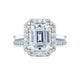 Tacori Platinum RoyalT Engagement Ring Setting (0.78 CTW)
