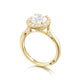 Tacori 18k Yellow Gold RoyalT Round Diamond Engagement Ring Setting (0.48 CTW)
