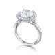 Tacori Platinum RoyalT Round Diamond Engagement Ring Setting (0.68 CTW)