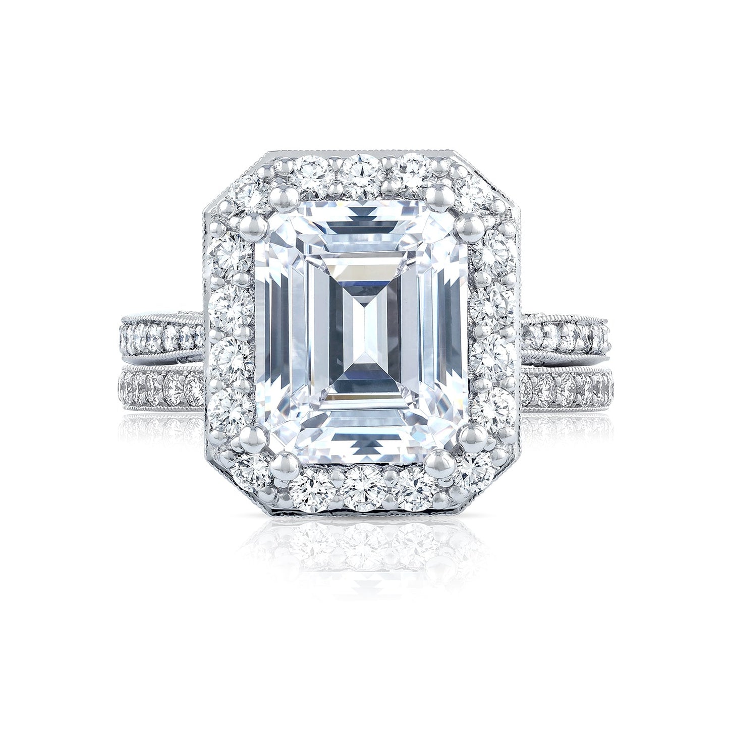 Tacori Platinum RoyalT Engagement Ring Setting (1.11 CTW)