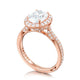 Oval Bloom Engagement Ring