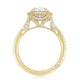 Oval Bloom Engagement Ring