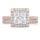 Princess Bloom Engagement Ring