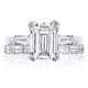 Emerald 3-Stone Engagement Ring