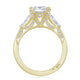 Emerald 3-Stone Engagement Ring