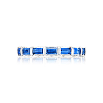 Baguette Sapphire Eternity Band